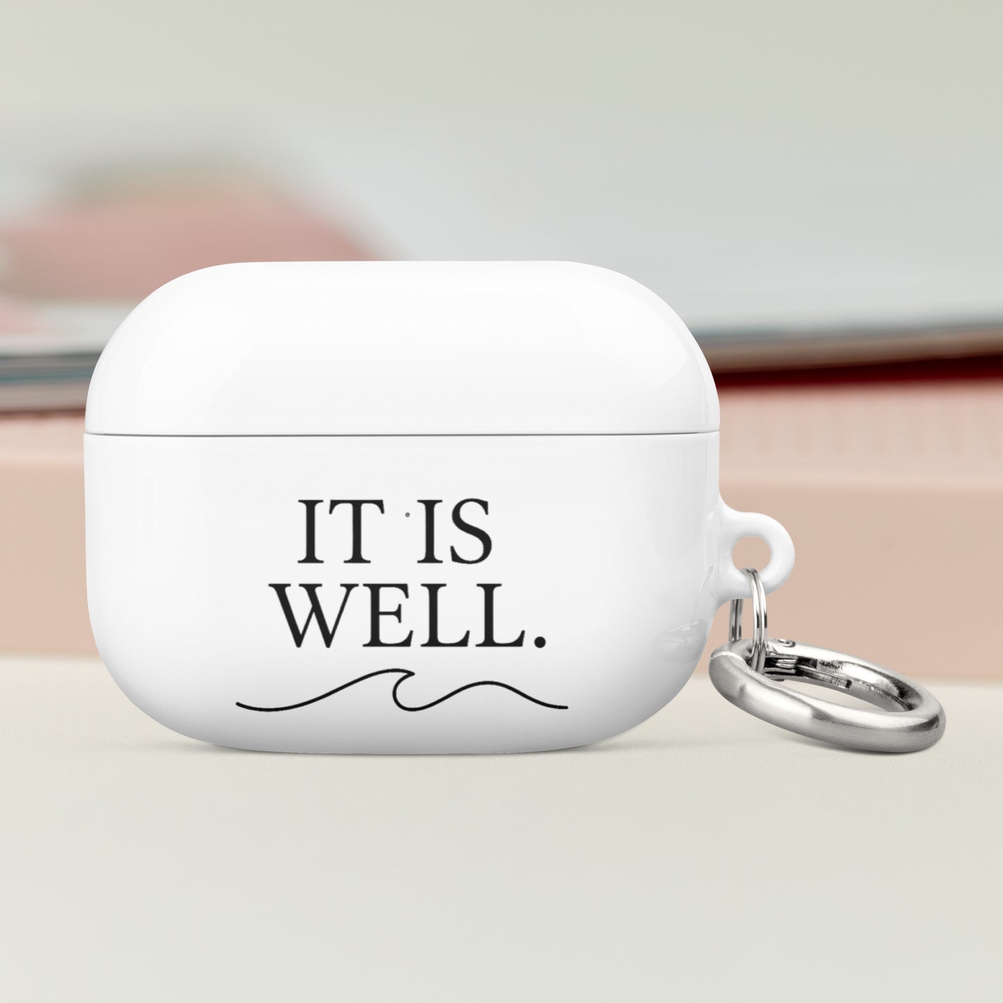 Stylish AirPods protective cover for wireless charging - Adomtok