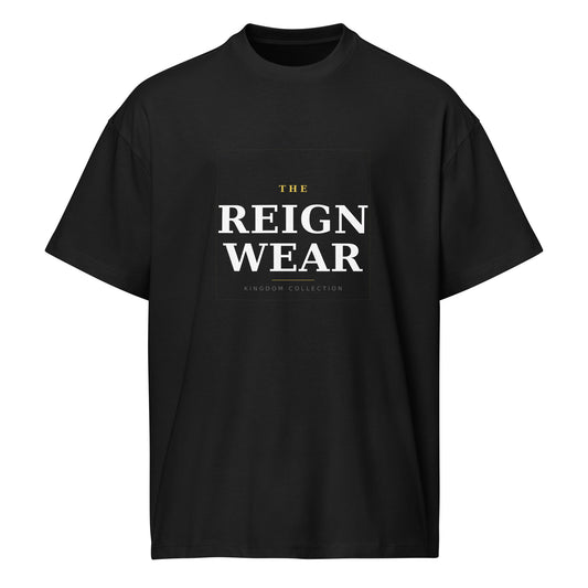 Heavyweight cotton boxy tee for streetwear style - Adomtok