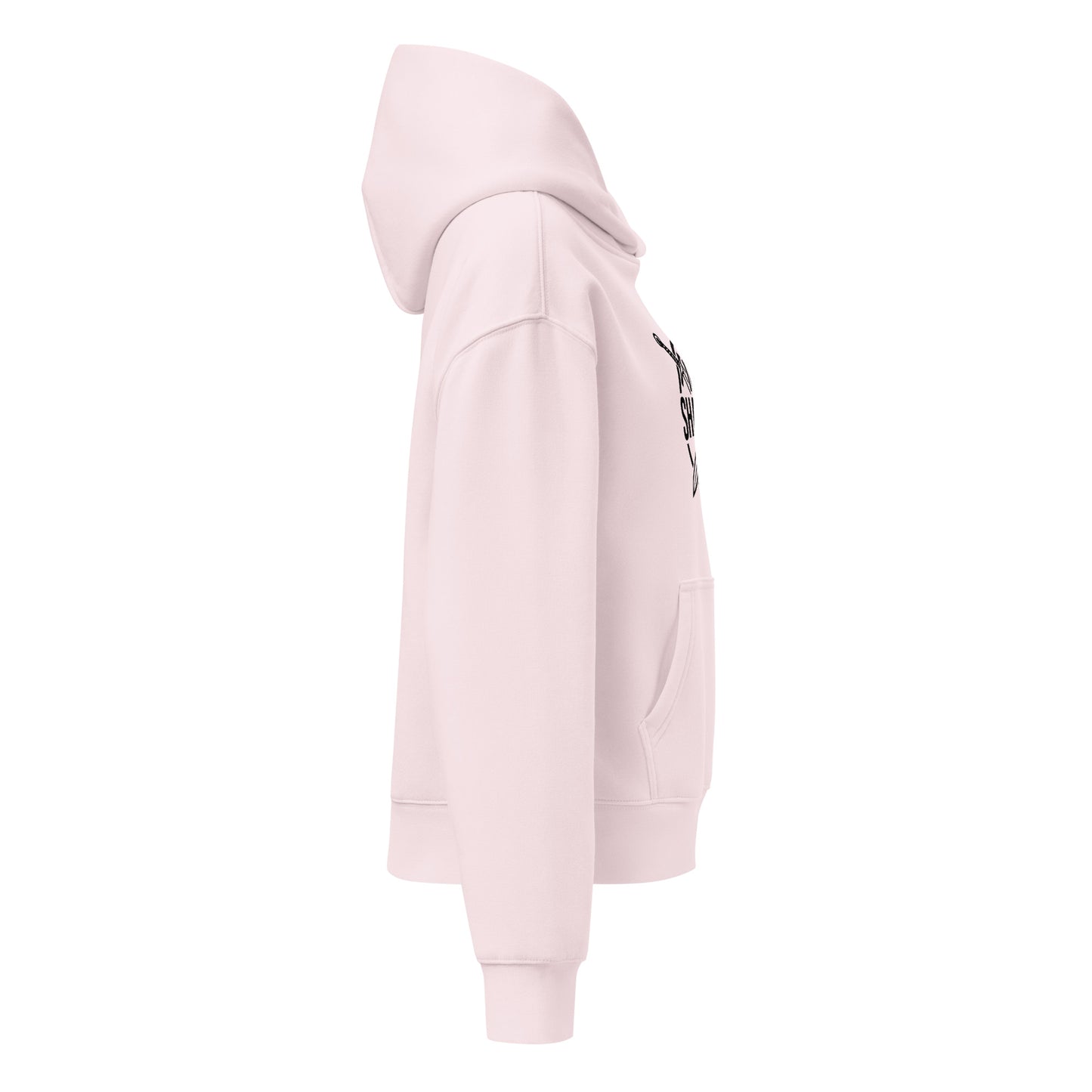 Casual layered hoodie with heavyweight fleece texture - Adomtok