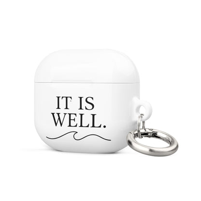 Durable polycarbonate AirPods cover with secure fit - Adomtok