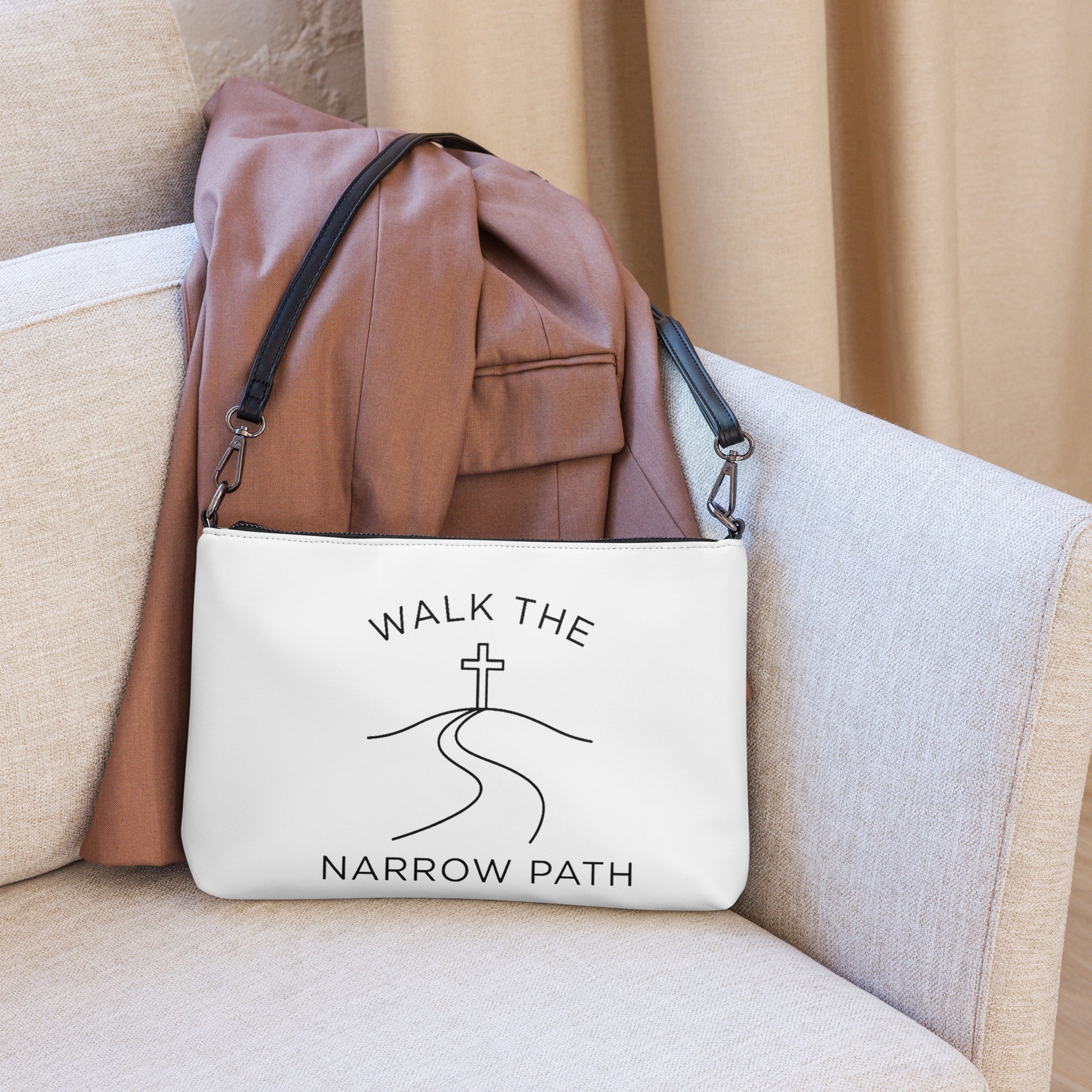 Fashion crossbody bag with wrist and shoulder straps - Adomtok