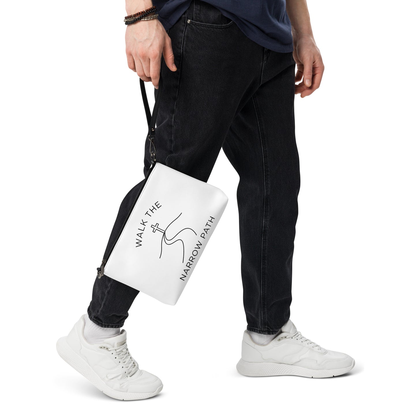 Lightweight faux leather bag for casual outfits - Adomtok