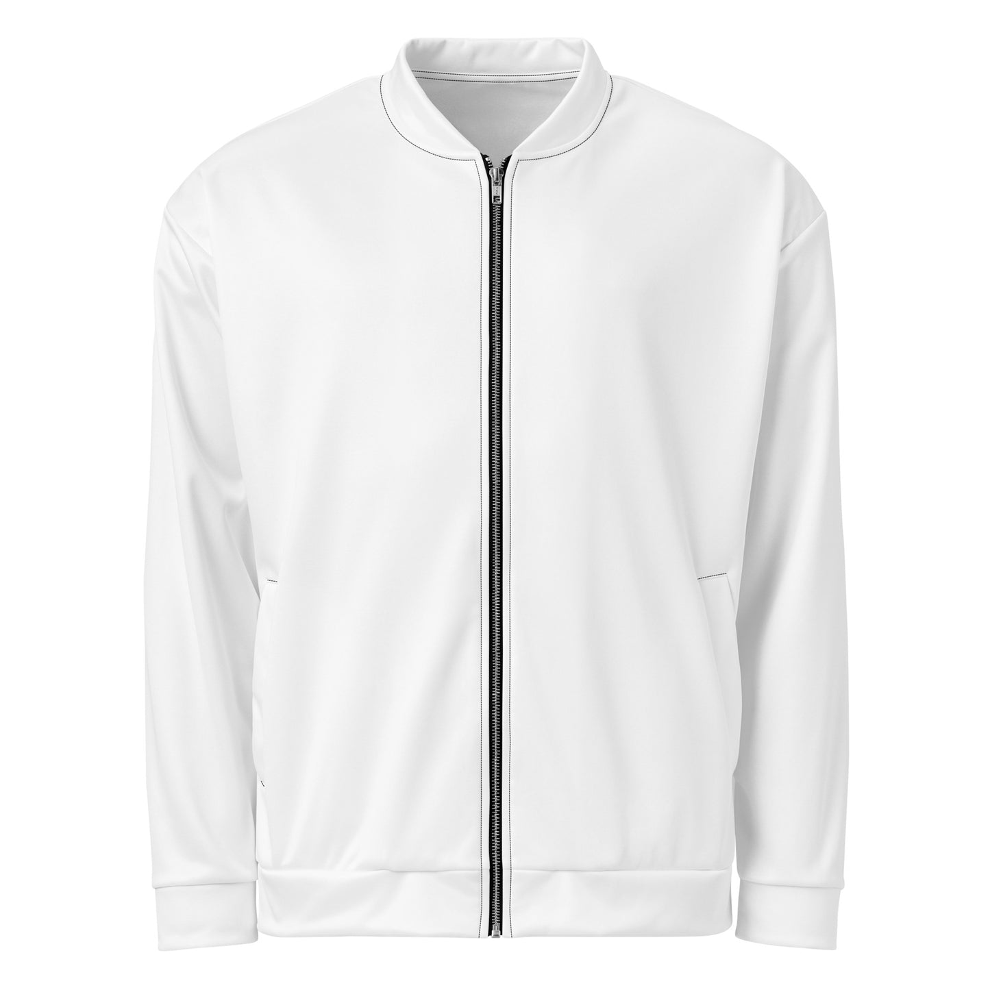 Relaxed unisex bomber jacket for streetwear style - Adomtok