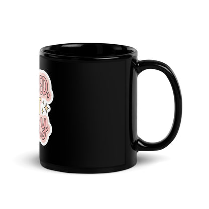 Glossy ceramic mug for coffee and tea lovers - Adomtok