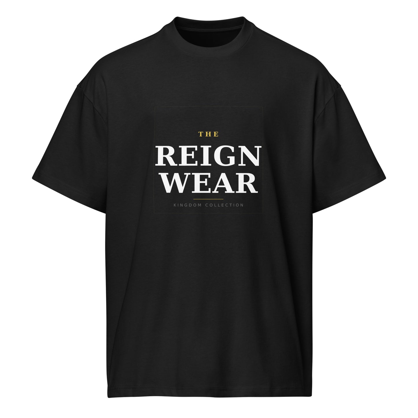 Heavyweight cotton boxy tee for streetwear style - Adomtok
