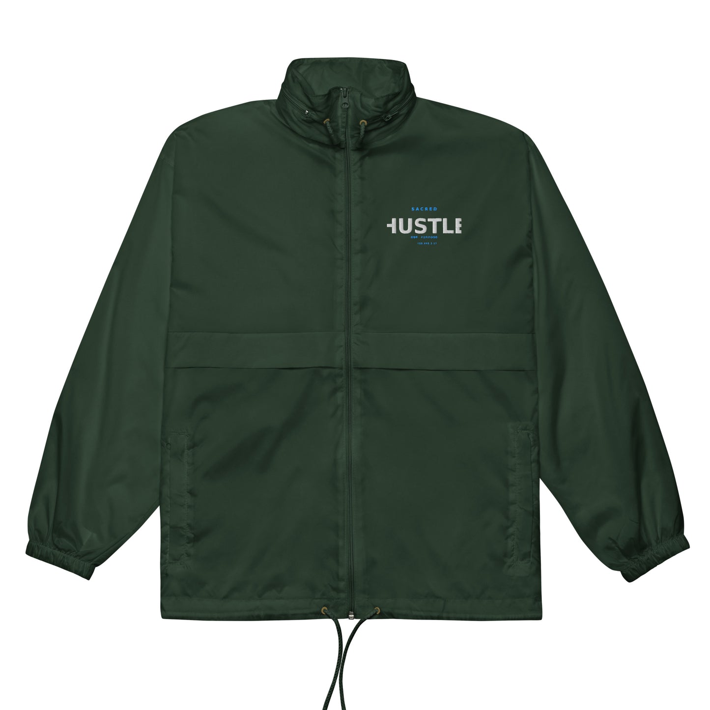 Vegan friendly sporty windbreaker jacket design - Adomtok