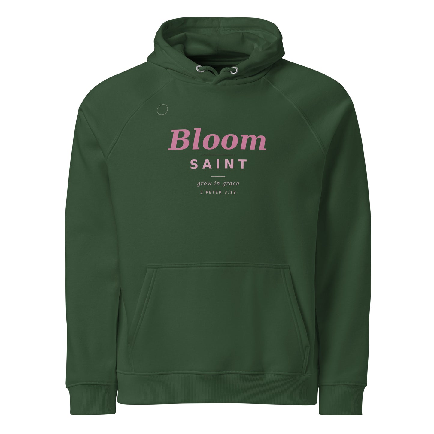 Organic cotton hoodie with jersey lined hood - Adomtok