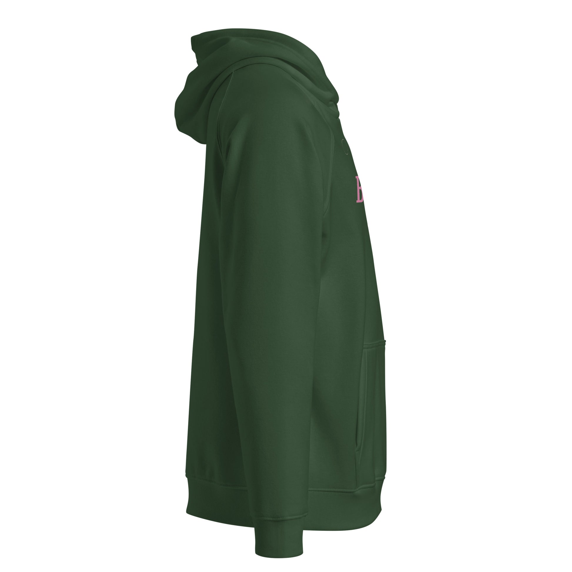 Soft brushed hoodie with adjustable drawstring hood - Adomtok