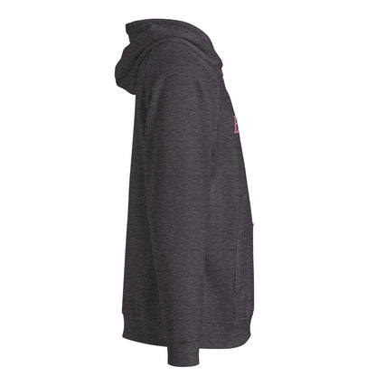 Relaxed fit hoodie with organic cotton outer fabric - Adomtok