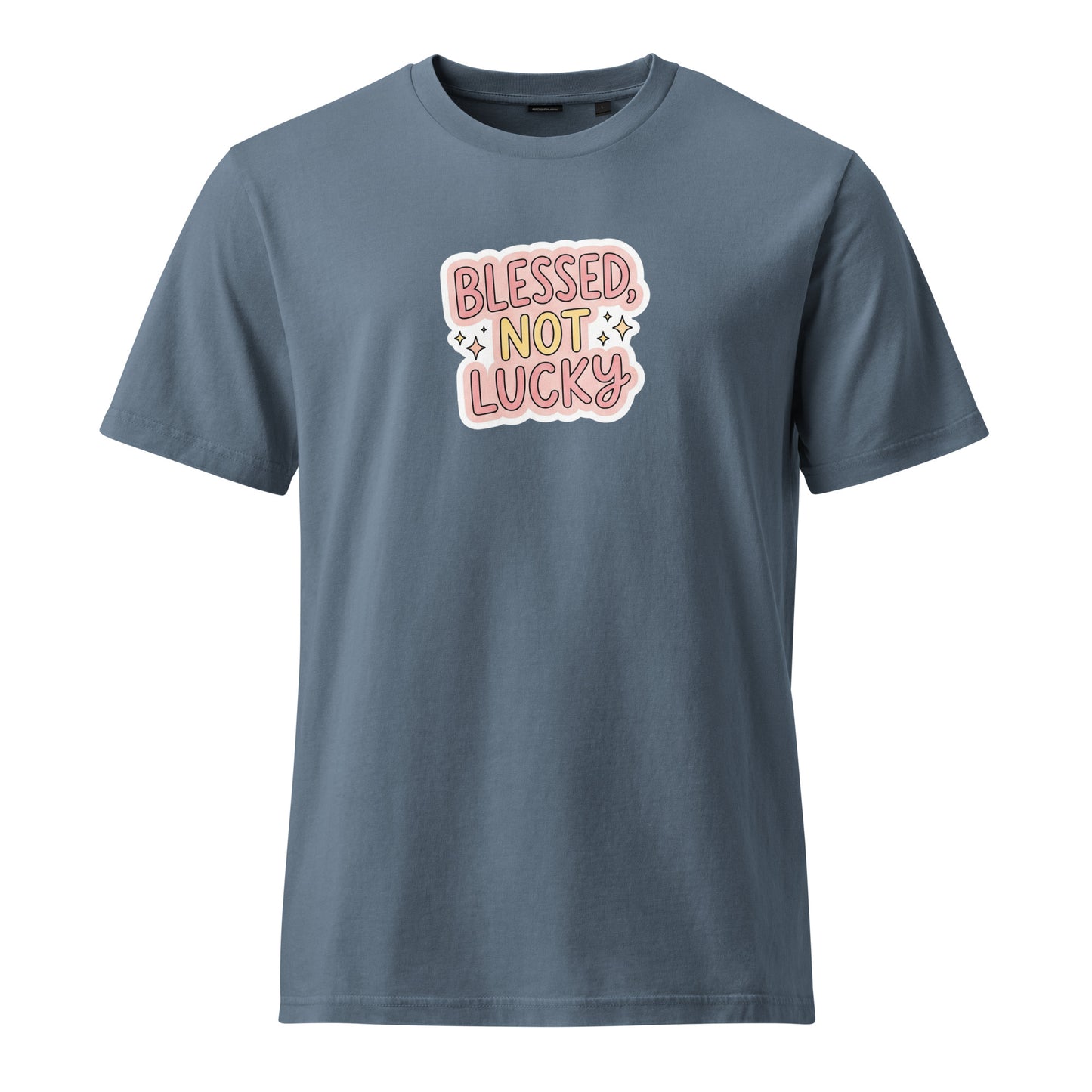 Casual washed look t shirt for everyday comfort - Adomtok