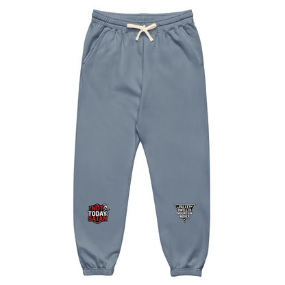 Relaxed fit sweatpants with garment dyed finish - Adomtok