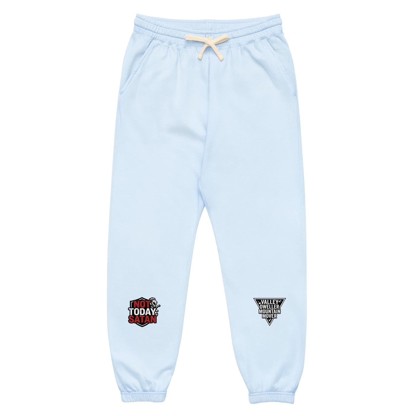 Breathable fleece sweatpants with ribbed waistband - Adomtok