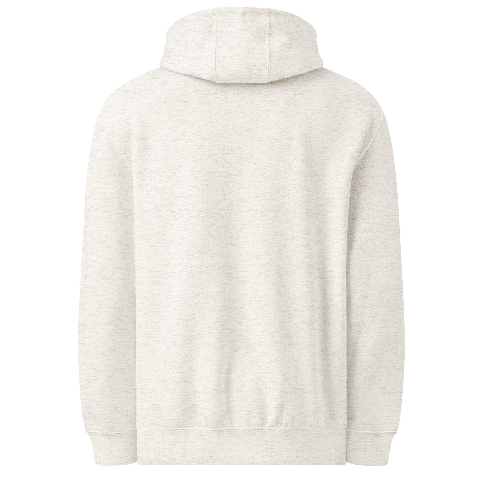 Minimal streetwear hoodie with ribbed waistband finish - Adomtok