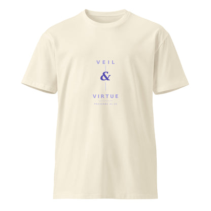 Minimal cotton t shirt with durable stitched finish - Adomtok