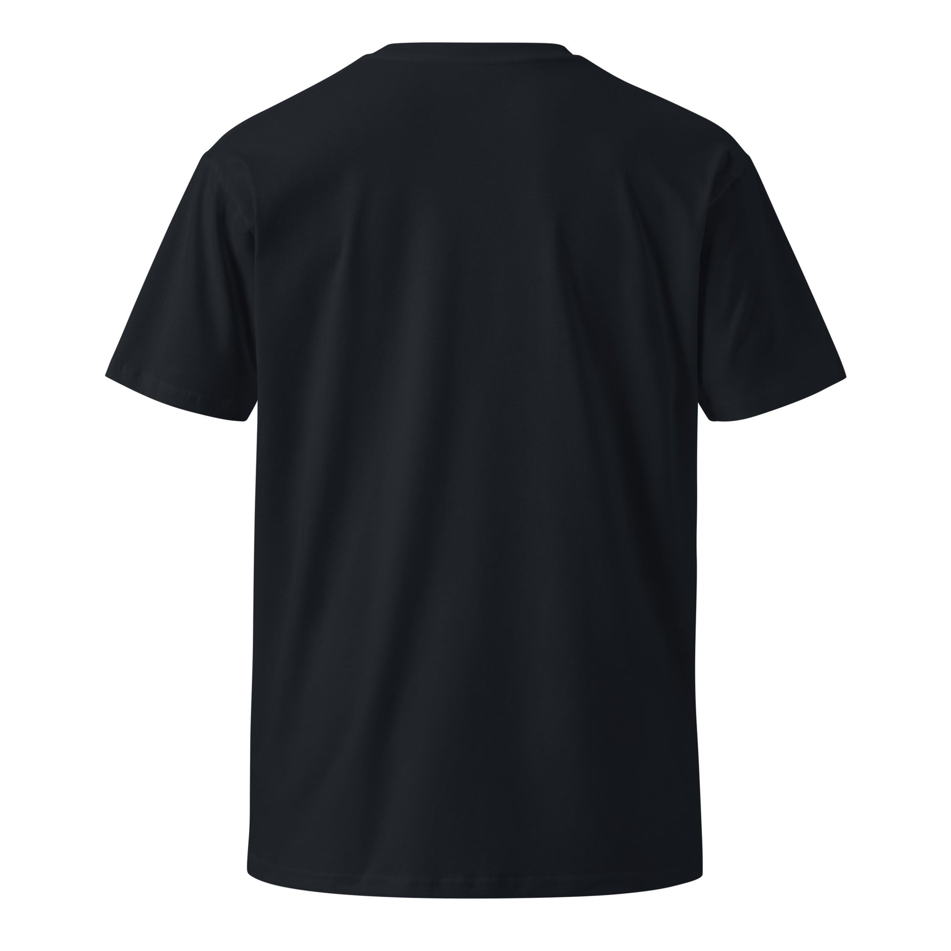 Durable cotton t shirt with double stitched hems - Adomtok