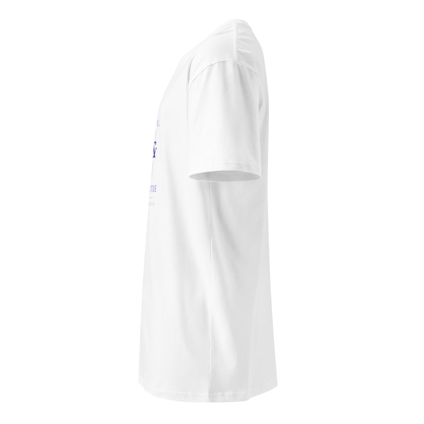 Side seamed cotton tee with durable construction - Adomtok