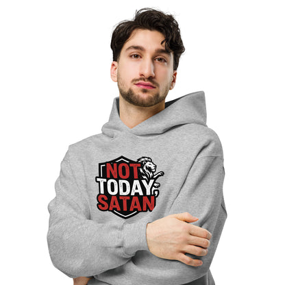 Oversized casual hoodie with premium brushed fabric - Adomtok