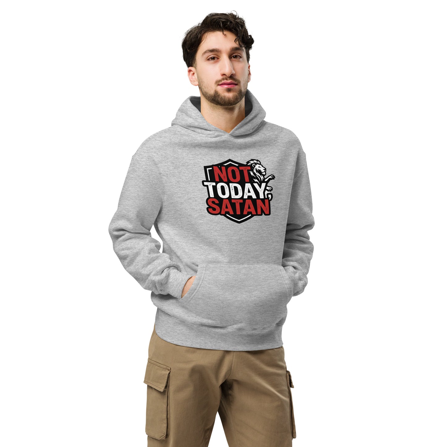 Casual streetwear sweatshirt with dropped shoulder design - Adomtok