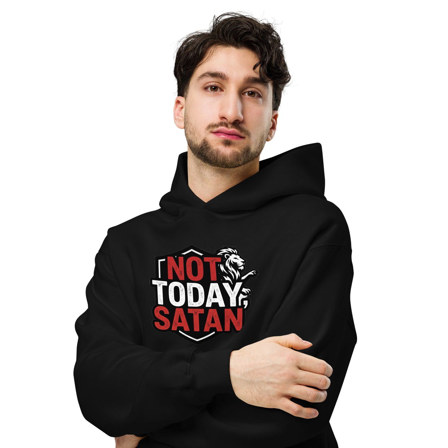 Oversized hoodie with relaxed streetwear inspired fit - Adomtok