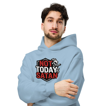 Soft fleece hoodie with trendy streetwear inspired shape - Adomtok