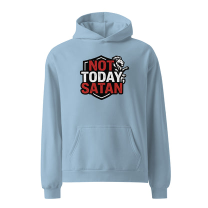 Oversized fleece hoodie with cozy relaxed silhouette - Adomtok