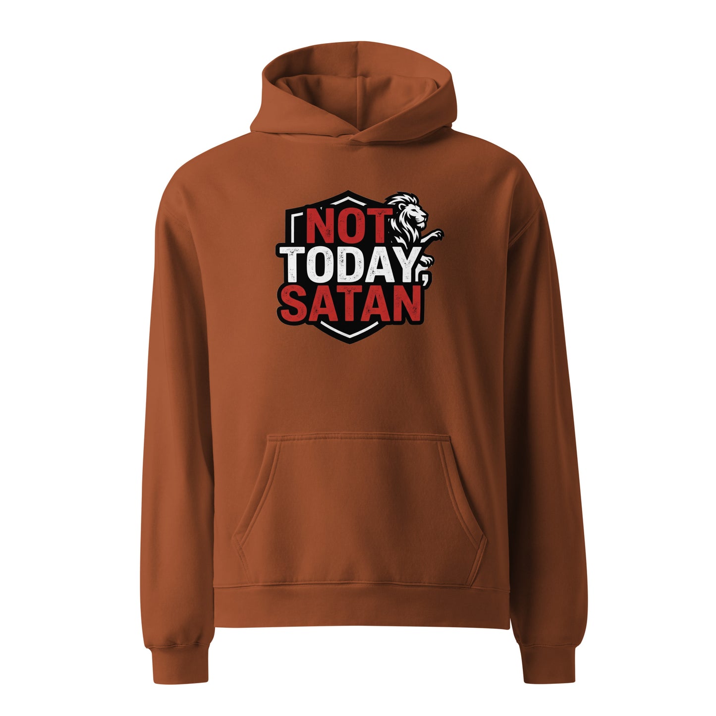Comfortable oversized hoodie with kangaroo front pocket - Adomtok