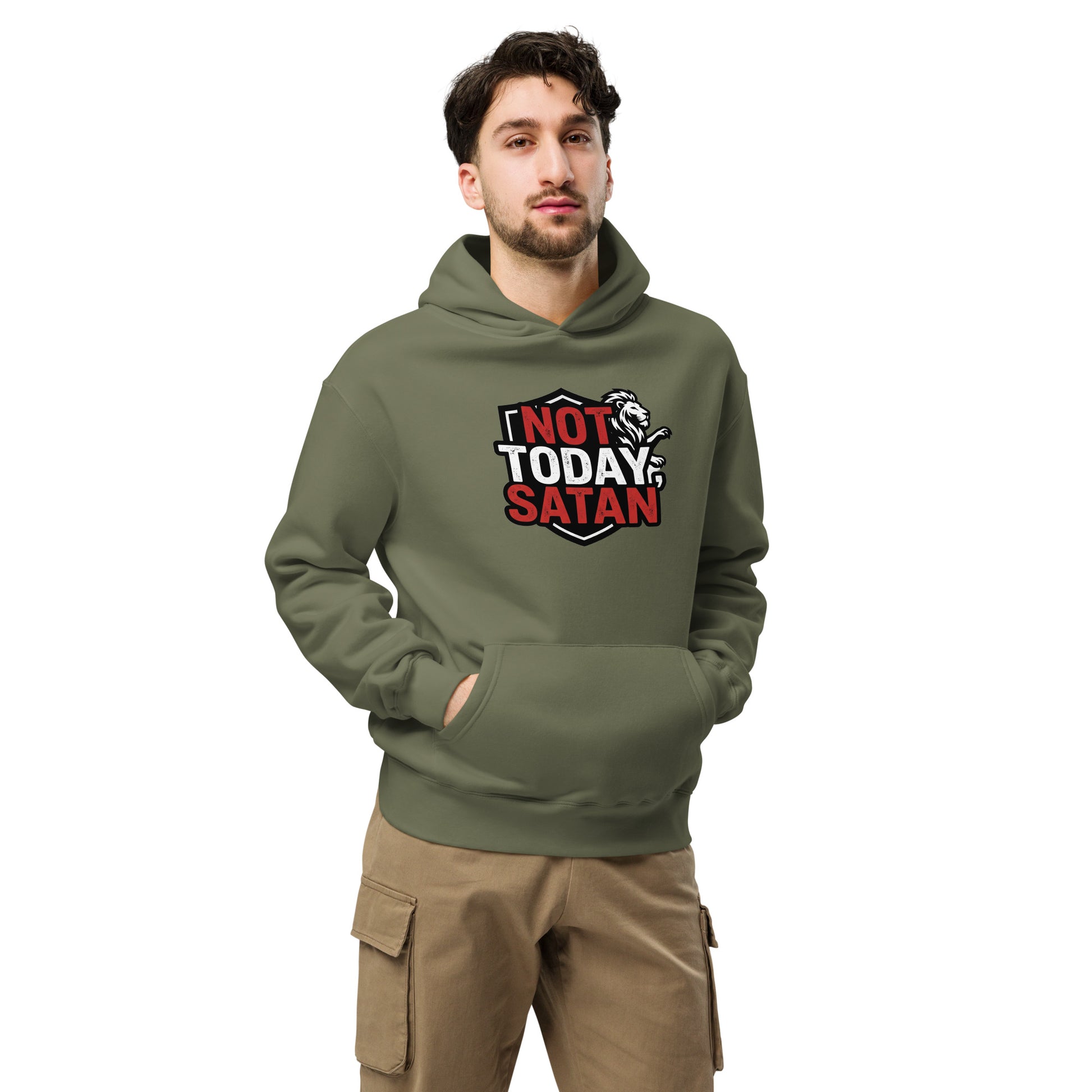 Soft brushed fleece hoodie with relaxed unisex fit - Adomtok