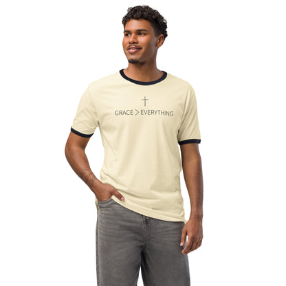 Casual retro inspired t shirt with classic fit - Adomtok