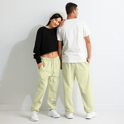 Heavyweight fleece sweatpants with relaxed fit - Adomtok