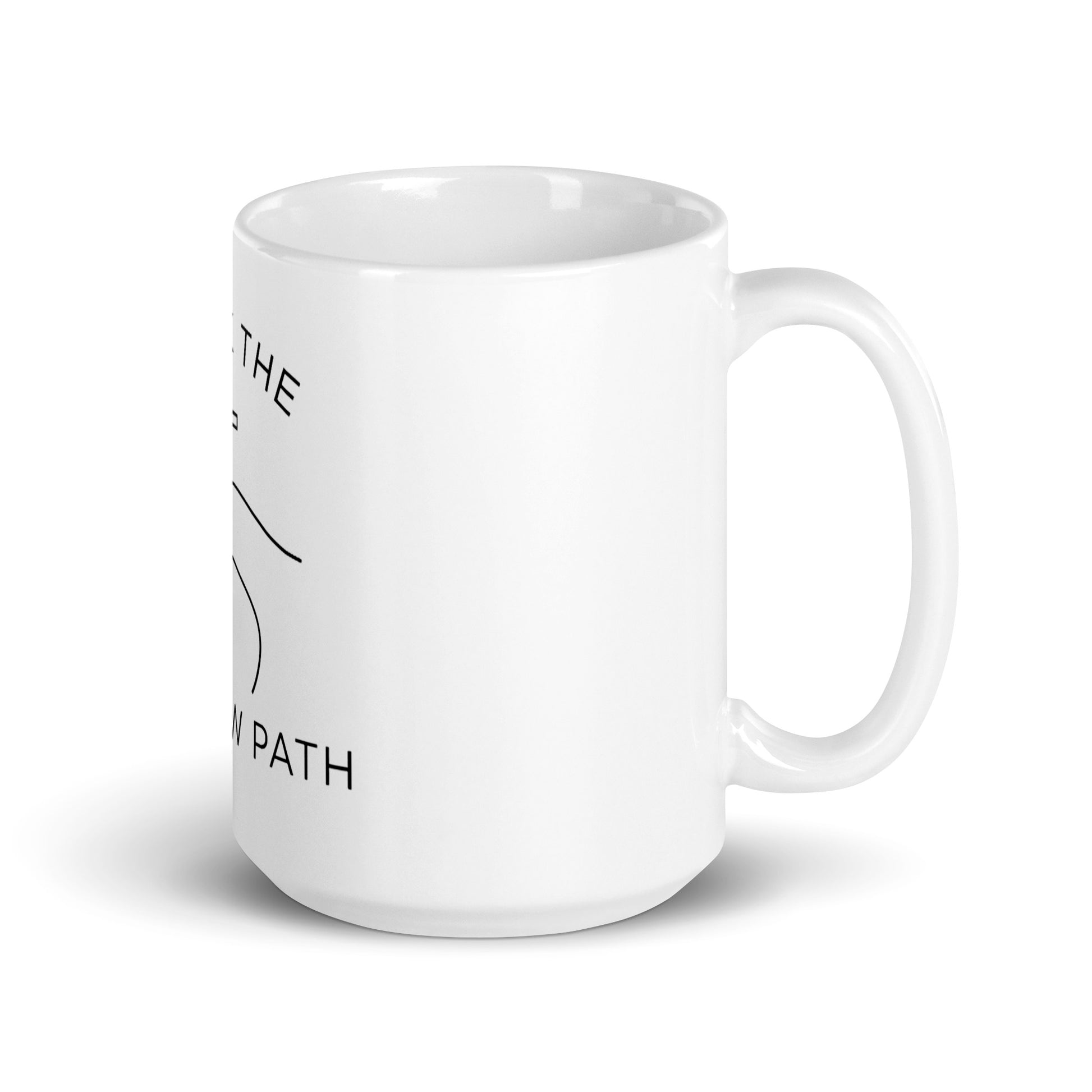 Everyday ceramic mug with durable printed design - Adomtok