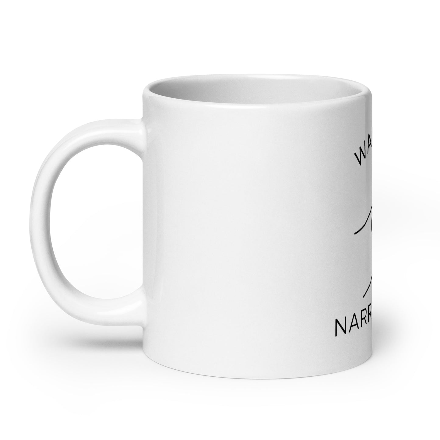 Casual ceramic mug with vibrant printed surface - Adomtok