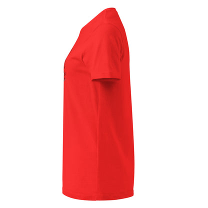 Everyday cotton tee with side seamed construction - Adomtok