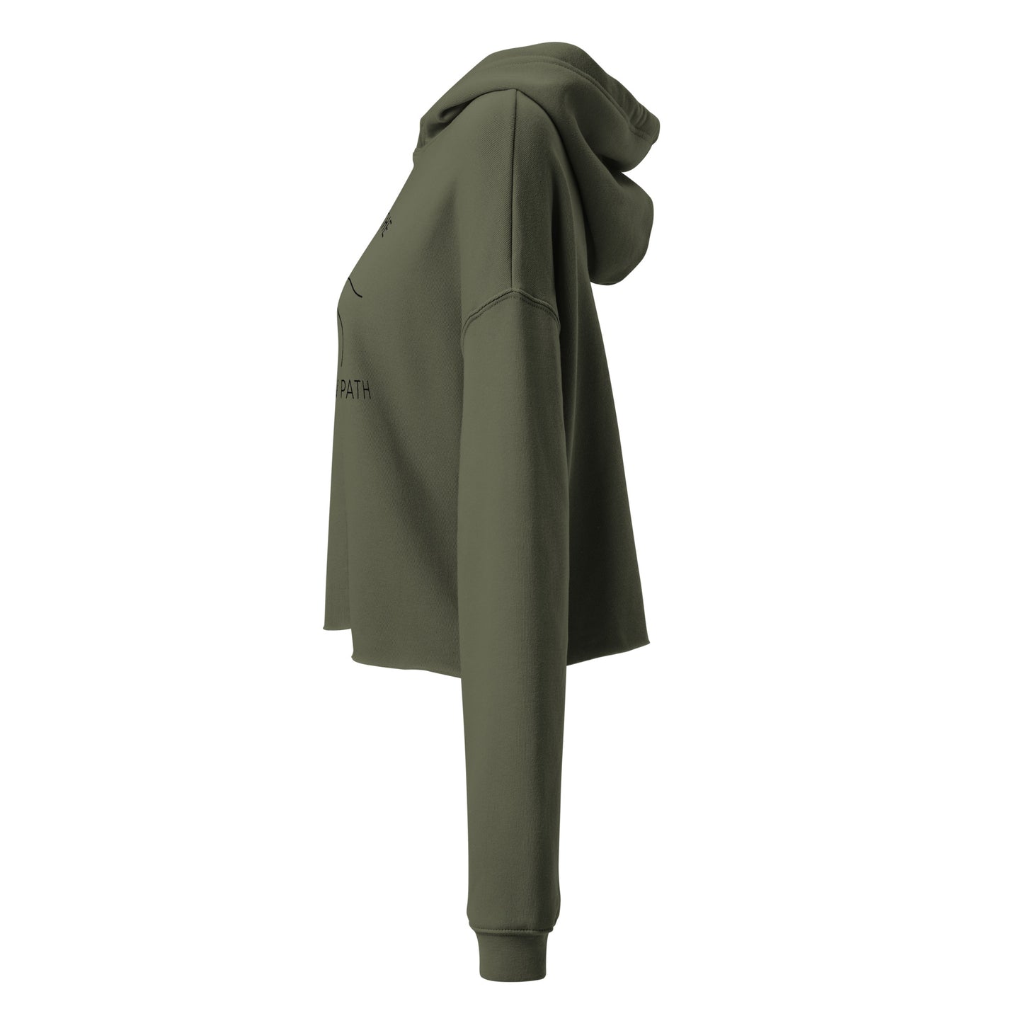 Trendy cotton blend hoodie with raw edge finish - Adomtok
