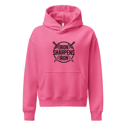 Soft cotton blend hoodie with minimal pullover design - Adomtok