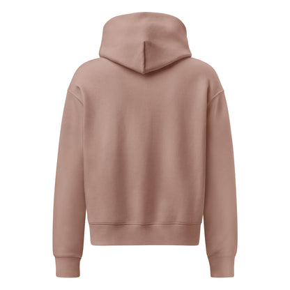 Minimal streetwear hoodie with drop shoulder sleeves - Adomtok